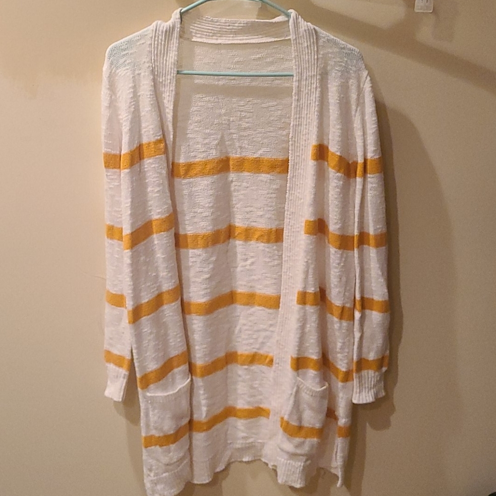 Long knit sweater